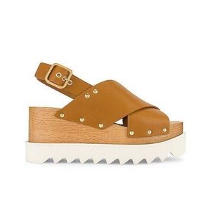 ISO -- Stella Mccartney Percy Sandal -Sz 37, Tan color